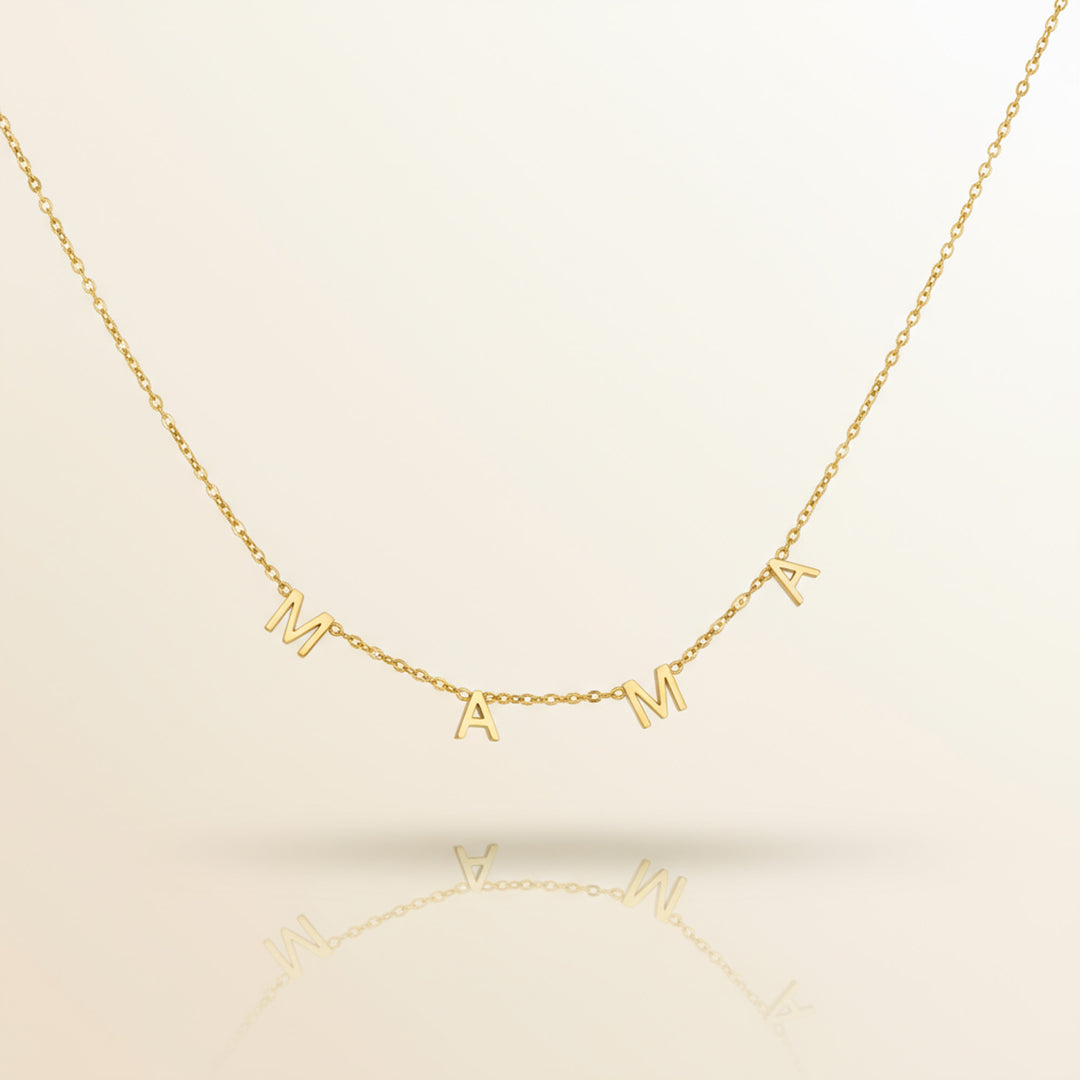 Mama Letter Necklace