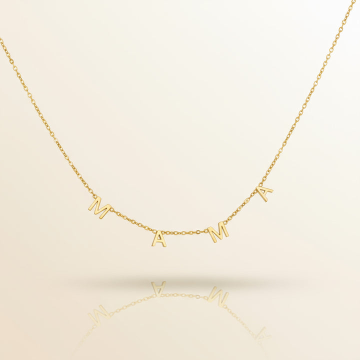 Mama Letter Necklace