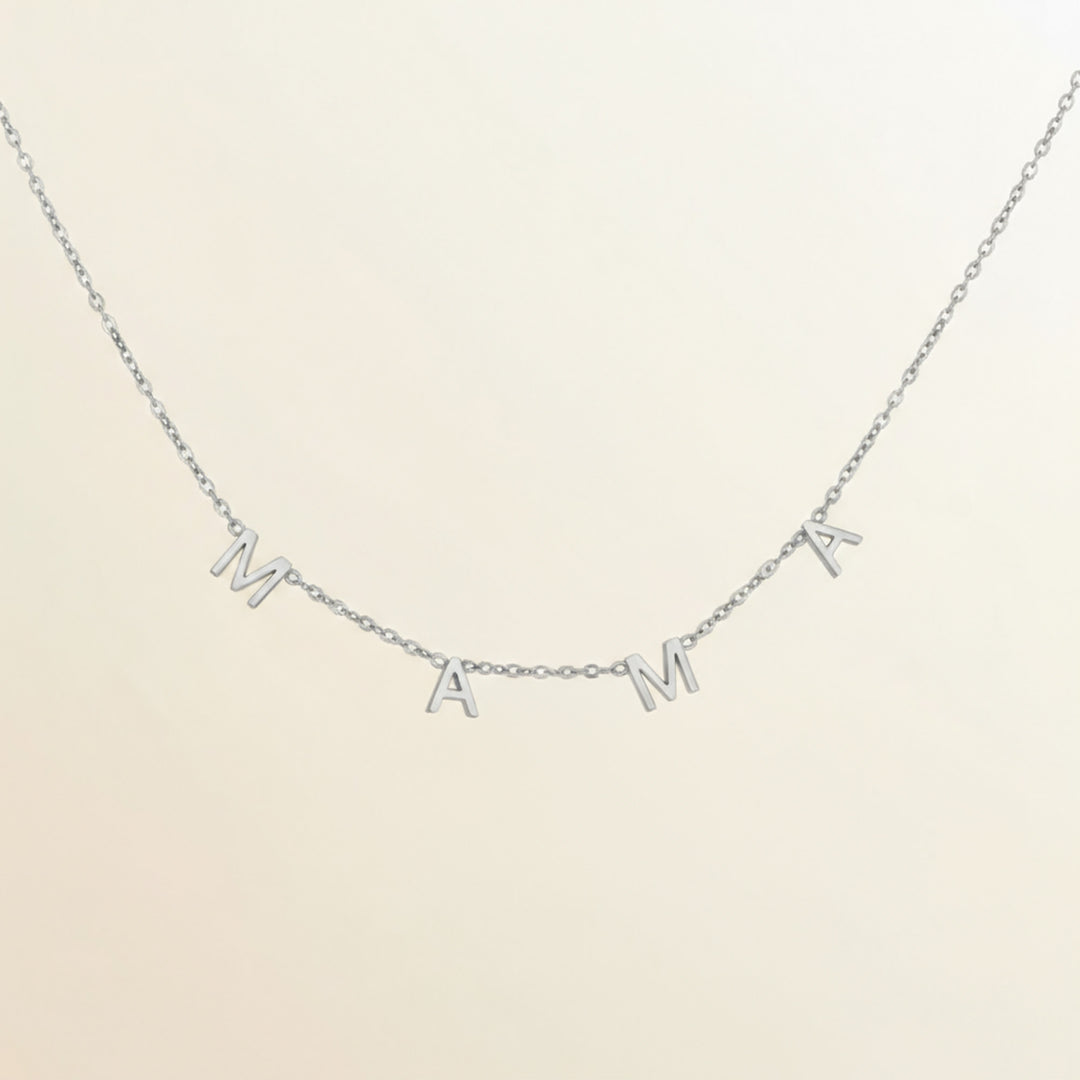 Mama Necklace Silver