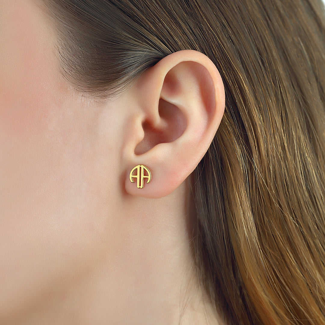 Monogram Earrings