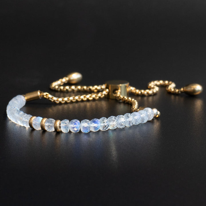 June Birthstone Moonstone Bracelet