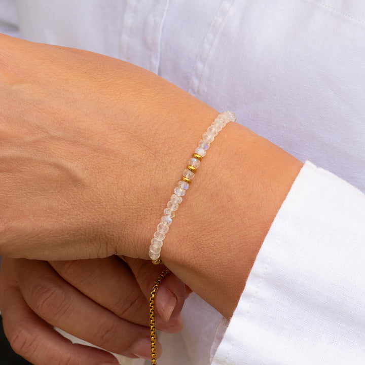 Moonstone Birthstone Bracelet