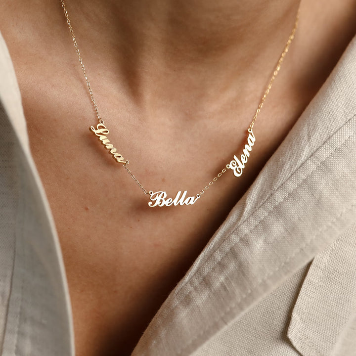 Necklace with Childrens Names UK
