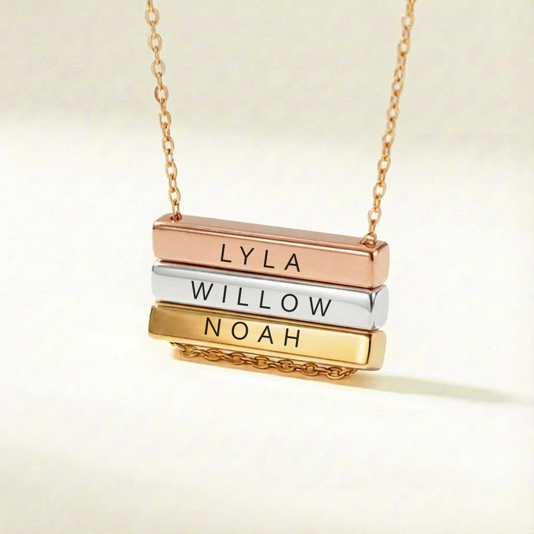 Mother's Day Necklace with Names