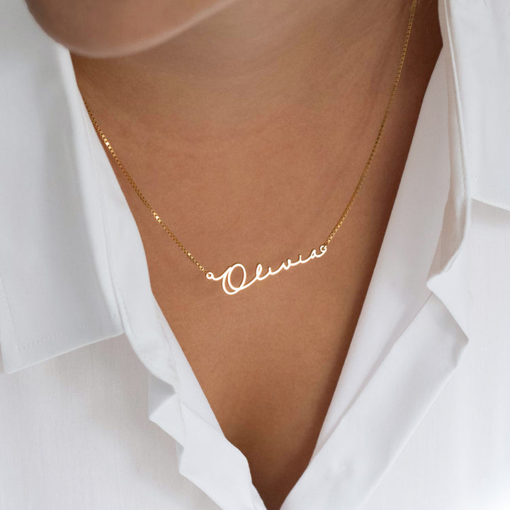 Signature Name Necklace