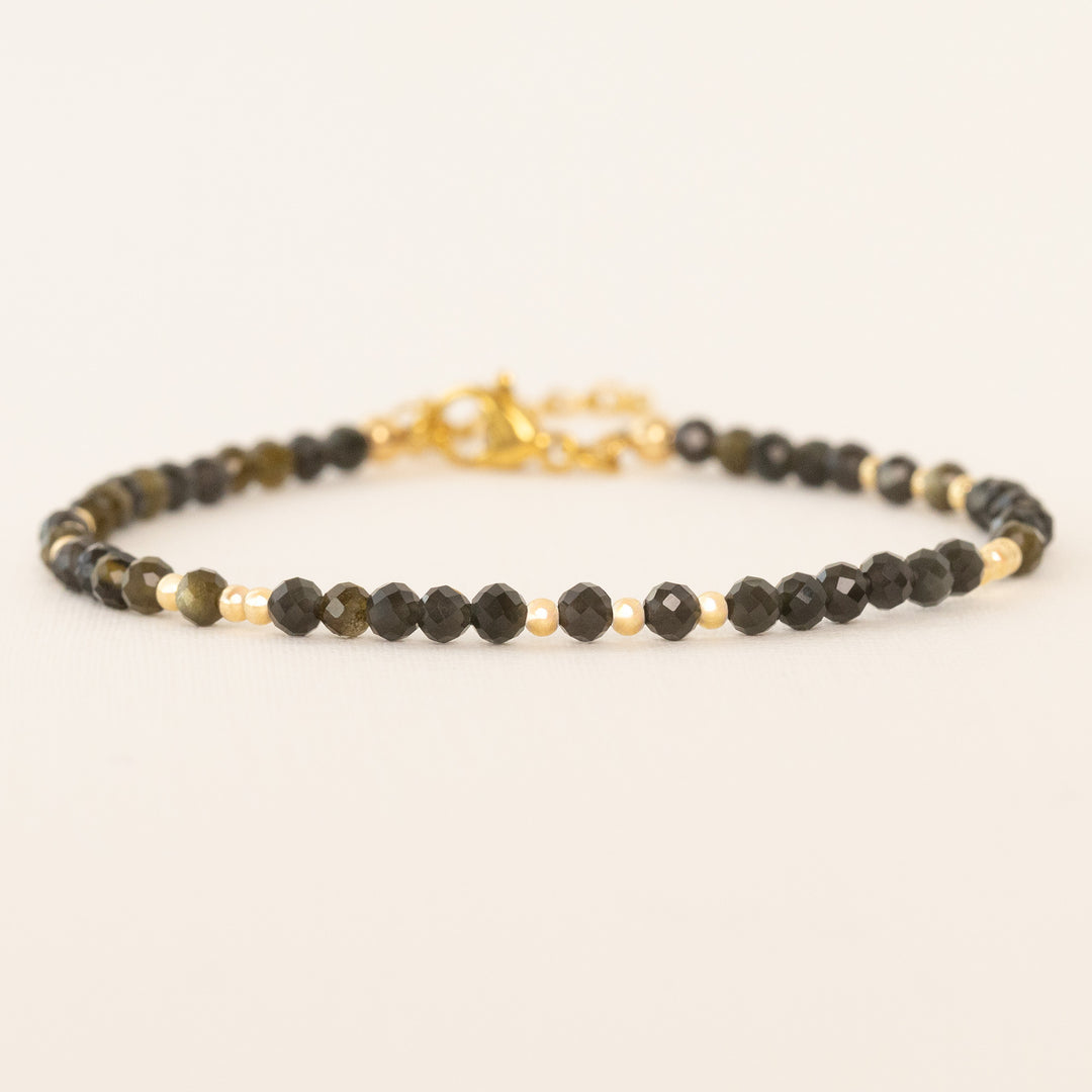 obsidian bracelet