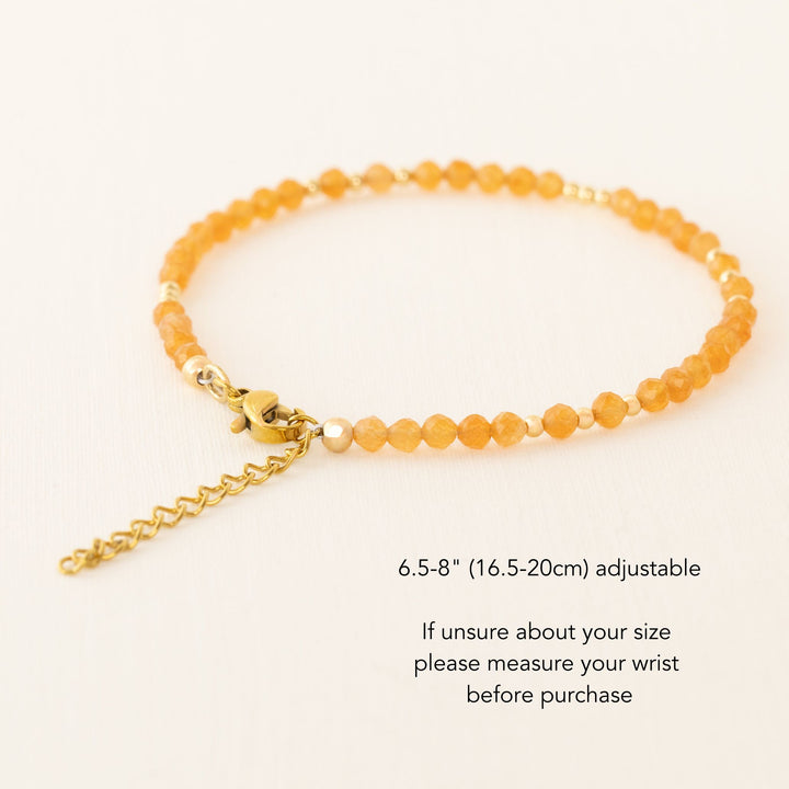 Orange Aventurine Bracelet