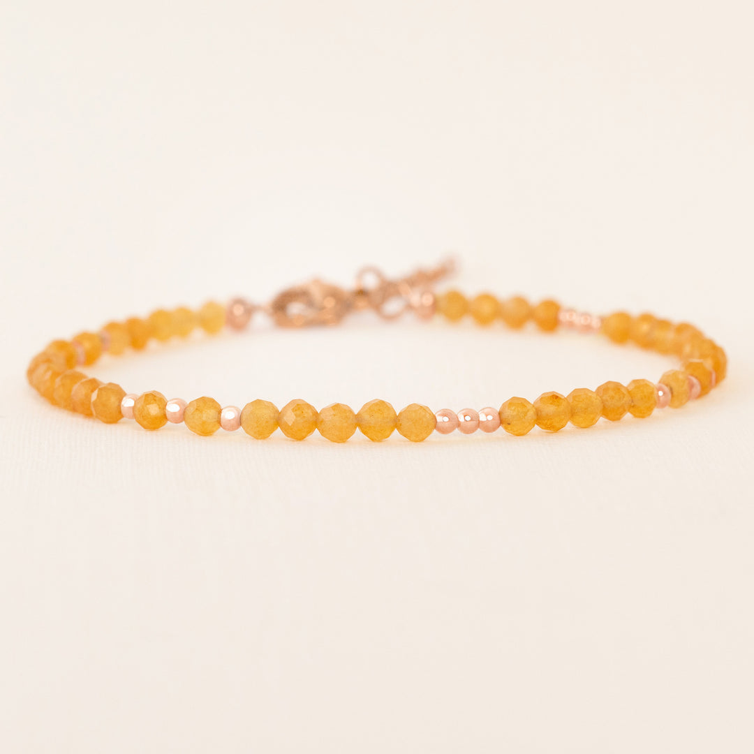 Orange Stone Bracelet