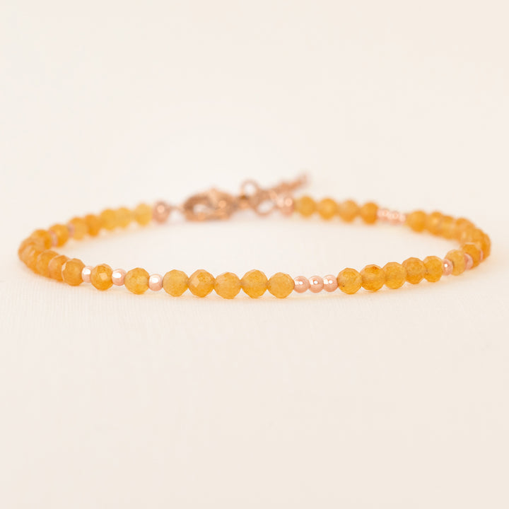 Orange Stone Bracelet
