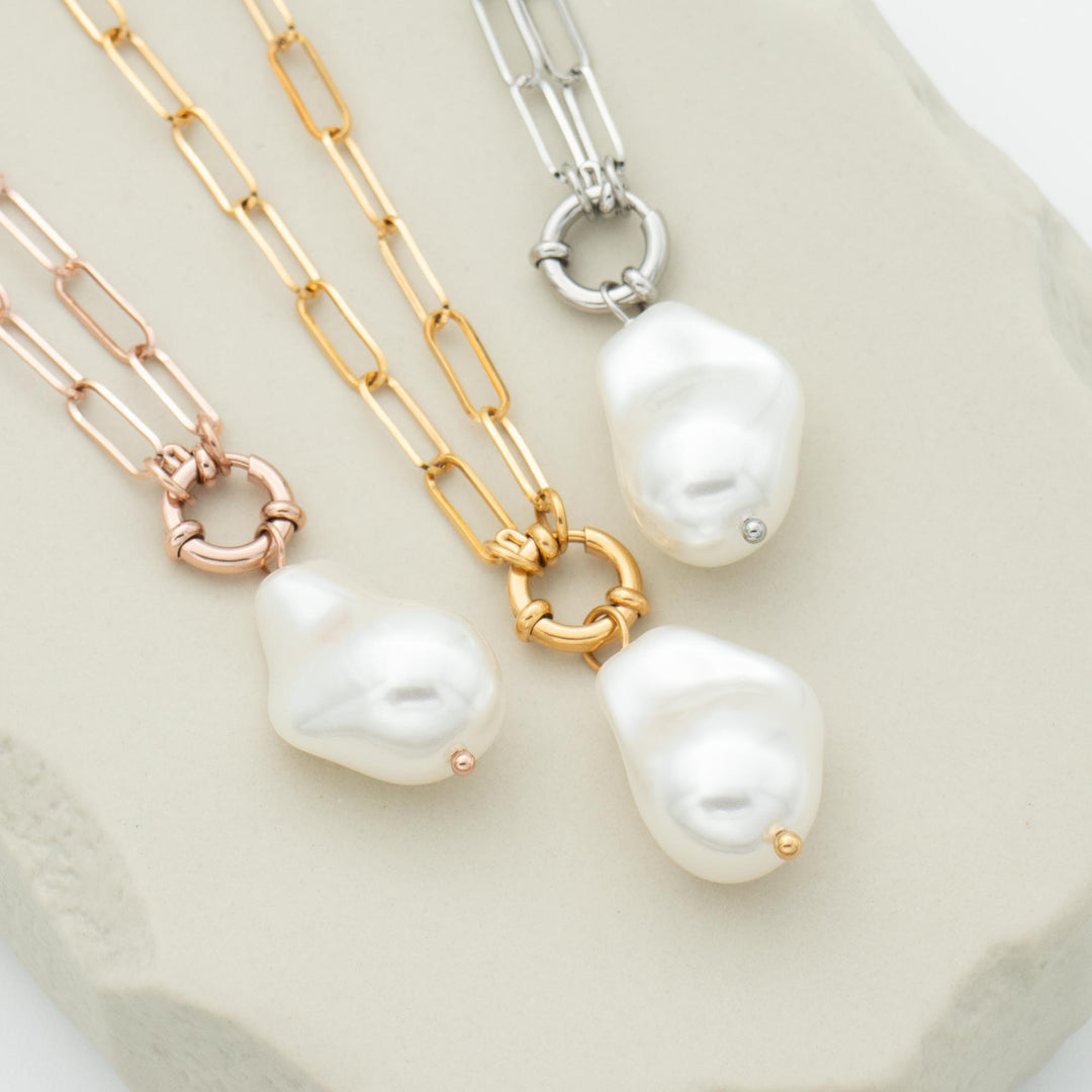 Baroque Pearl Necklace