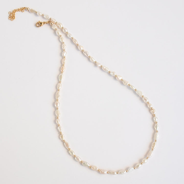 Choker with Pearl Necklace
