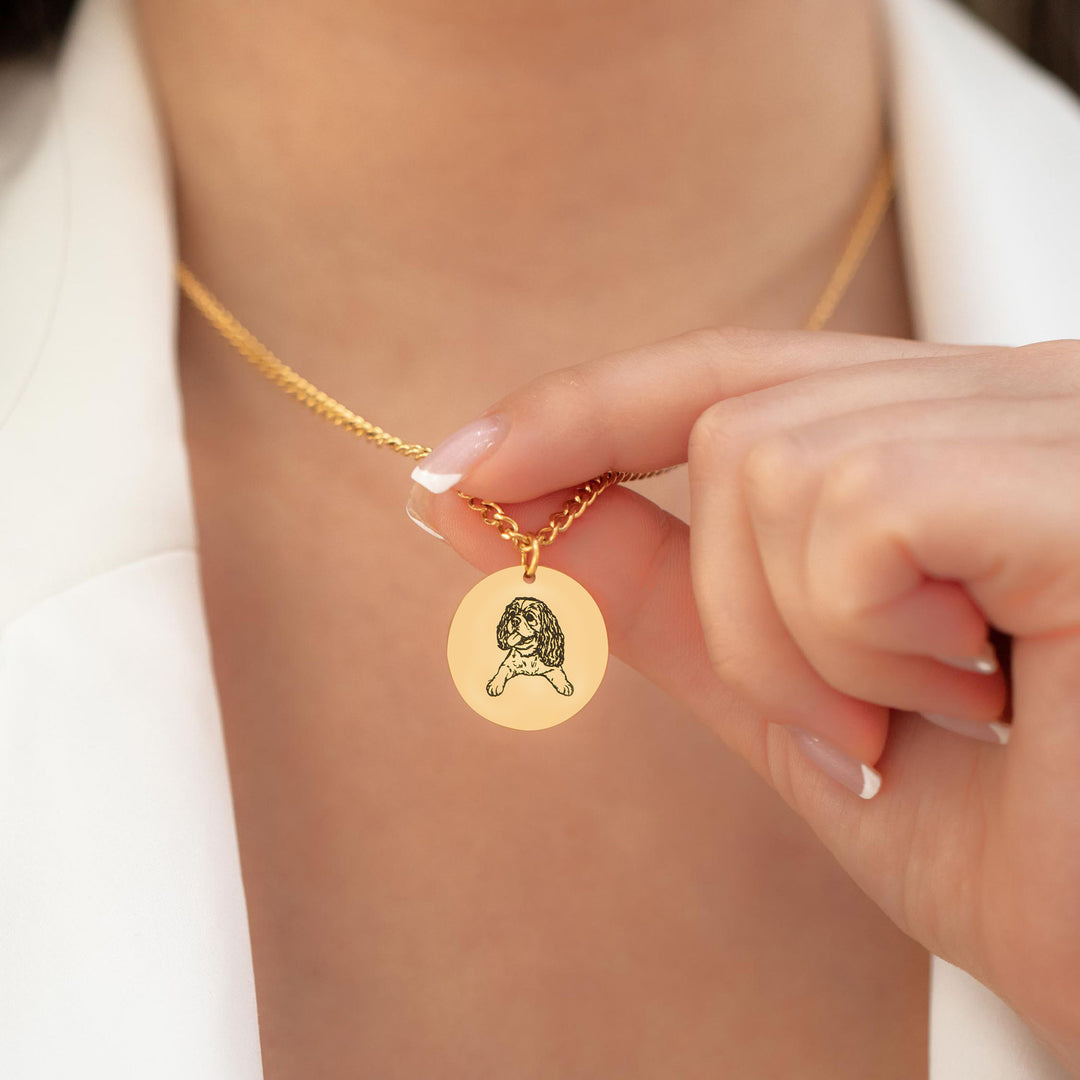 Custom Engraved Pet Necklace