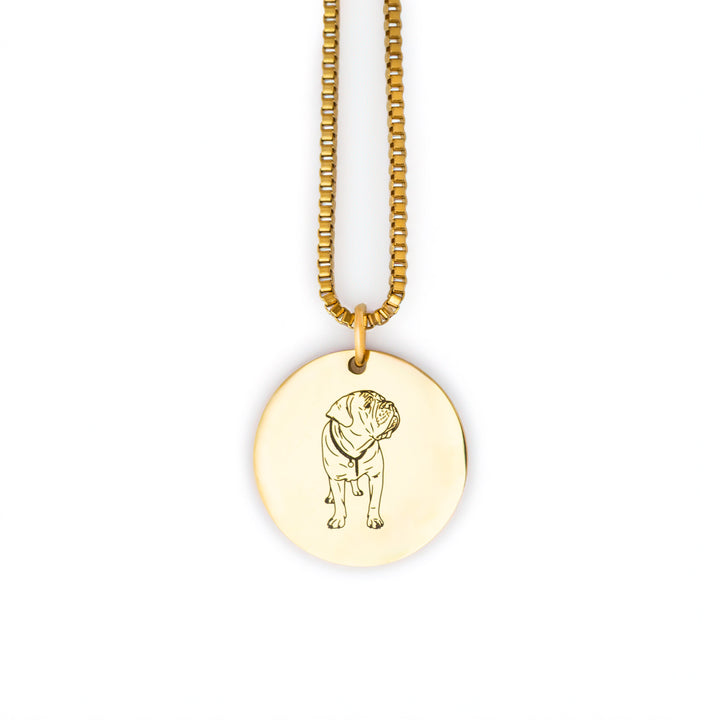 Custom Engraved Pet Necklace