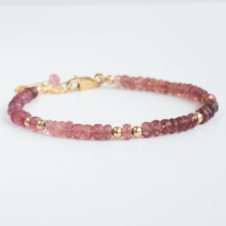 Pink Tourmaline Bracelet