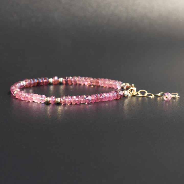 Pink Tourmaline Bracelets