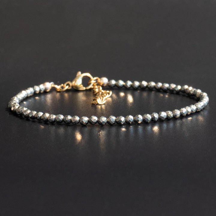 Skinny Pyrite Bracelet
