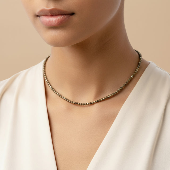 Pyrite Necklace