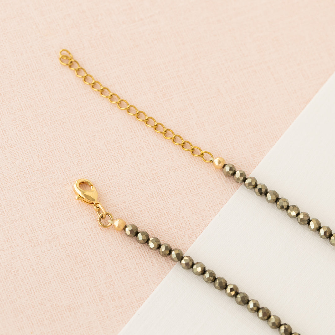 Pyrite Stone Necklace