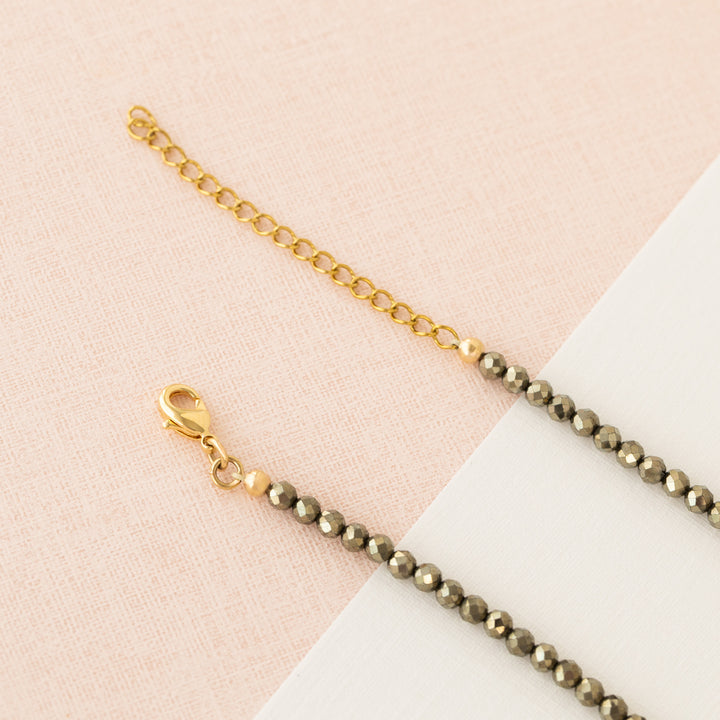 Pyrite Stone Necklace