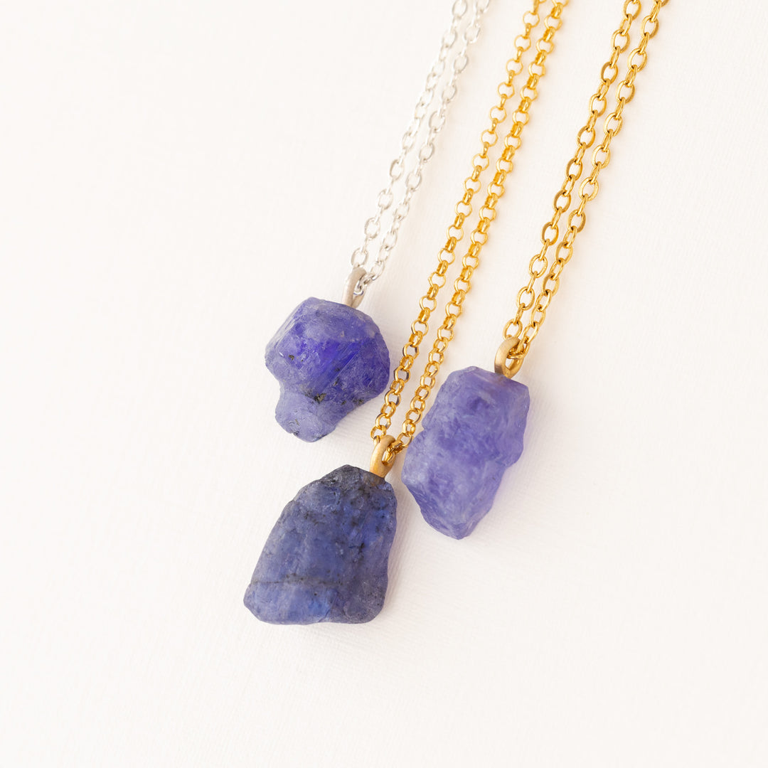 tanzanite necklace