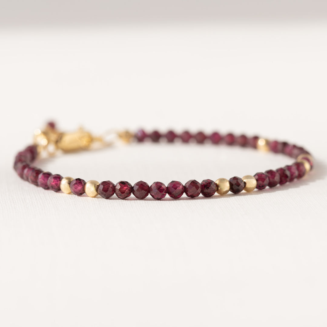 Rhodolite Garnet Bracelet