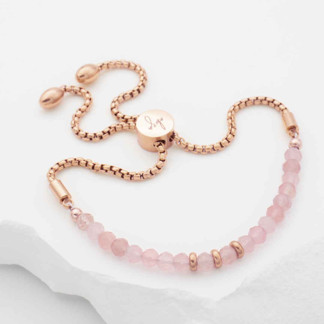 Rose Quartz Bracelet UK