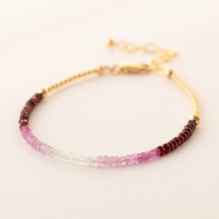 ruby bracelet​ gold