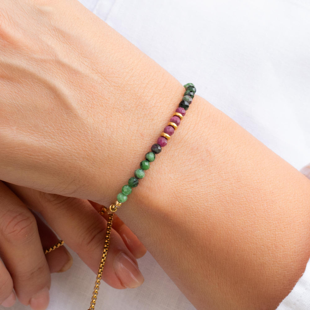 Ruby in Zoisite Bracelet