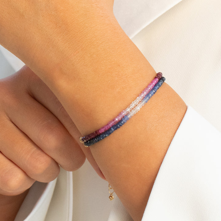 sapphire and ruby bracelet​s