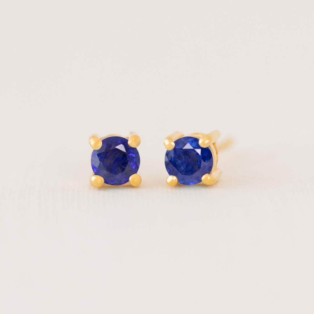 Sapphire Stud Earrings