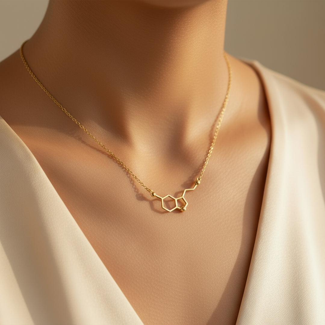 Gold Serotonin Necklace