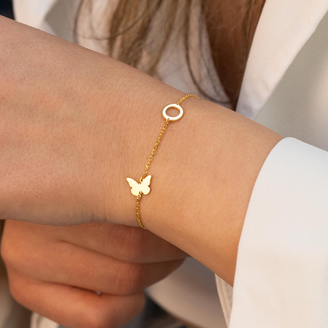 Letter Initial Bracelet