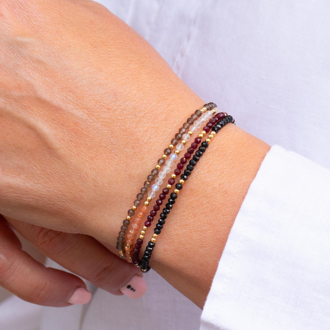Sunstone and Moonstone Bracelet – Abiza