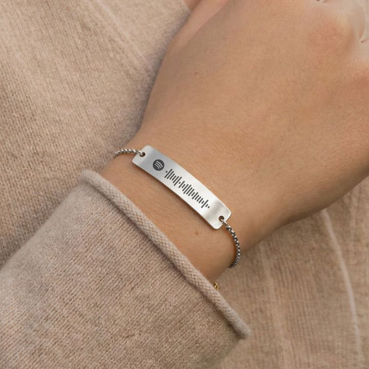 Spotify Bracelet Silver