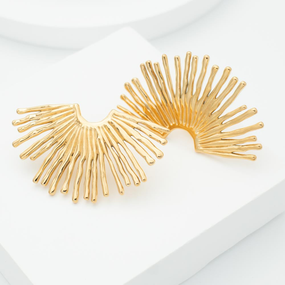 Gold Statement Earrings