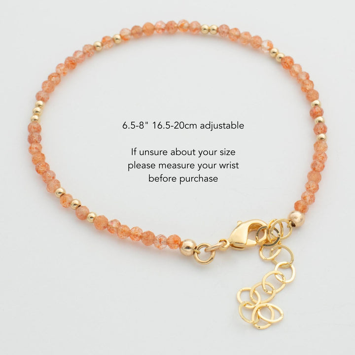 Golden Sunstone Bracelet