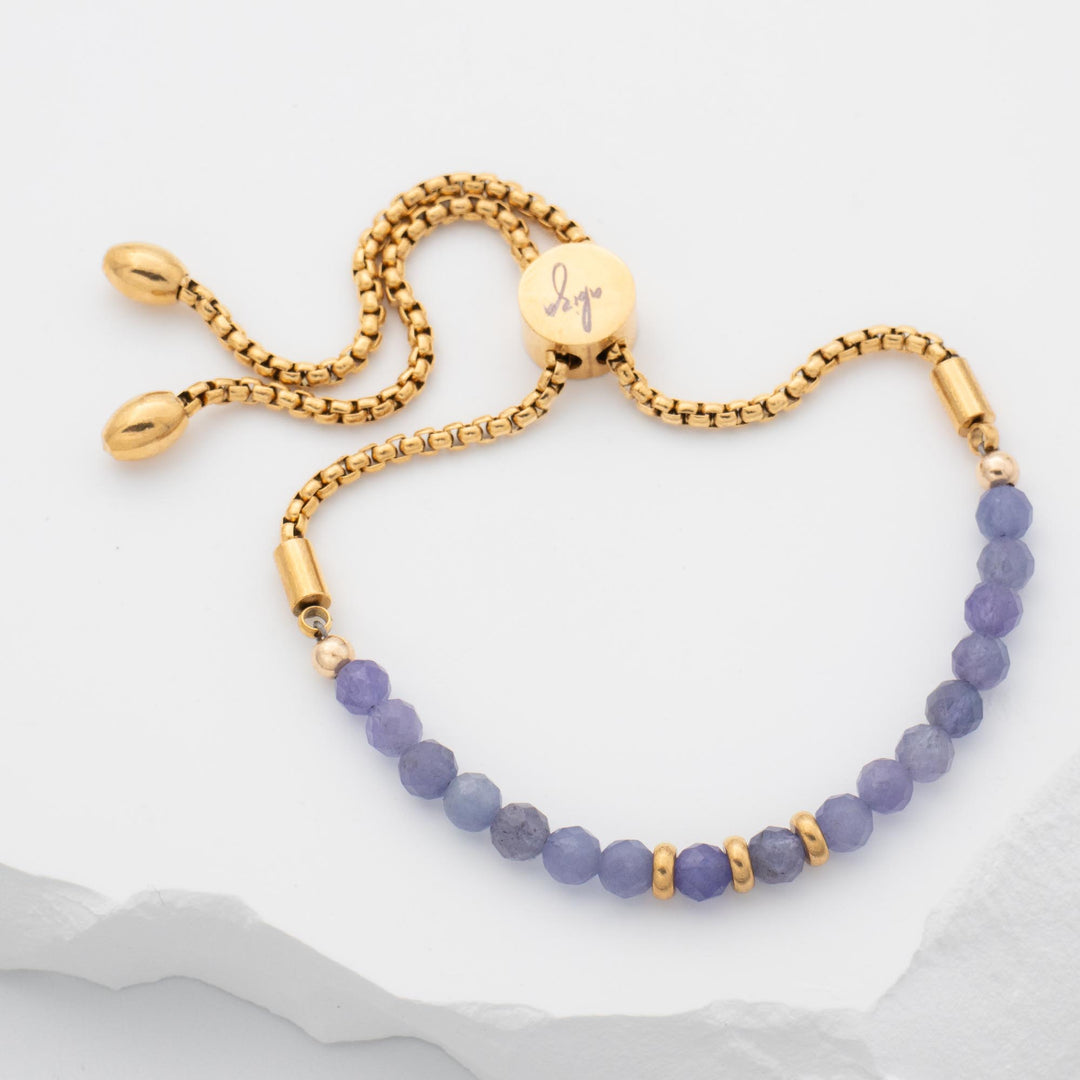 Tanzanite Bracelet Gold