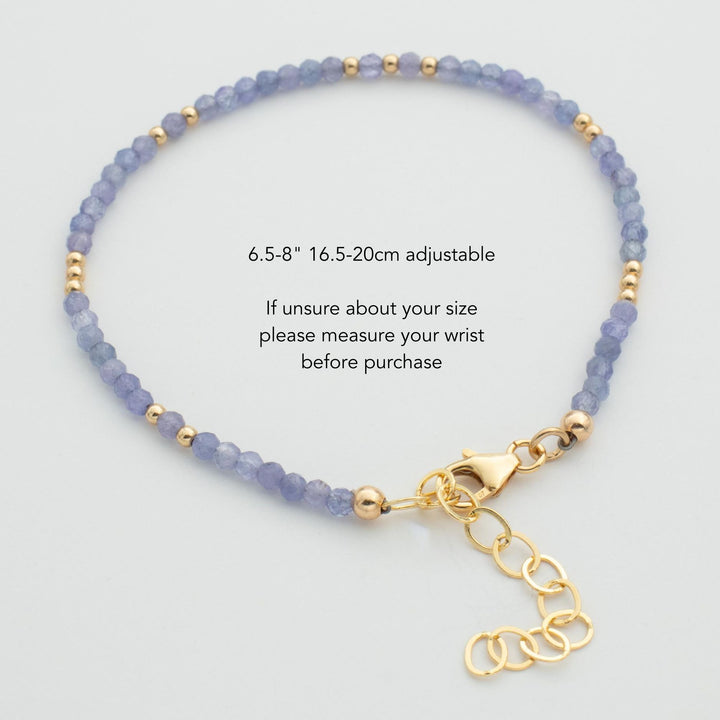 Tanzanite Bracelet Gold