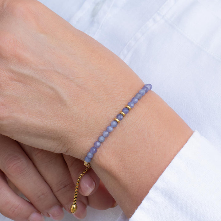 December Birthstone Tanzanite Bracelet