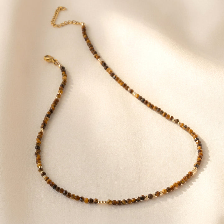 14K gold filled real tiger&