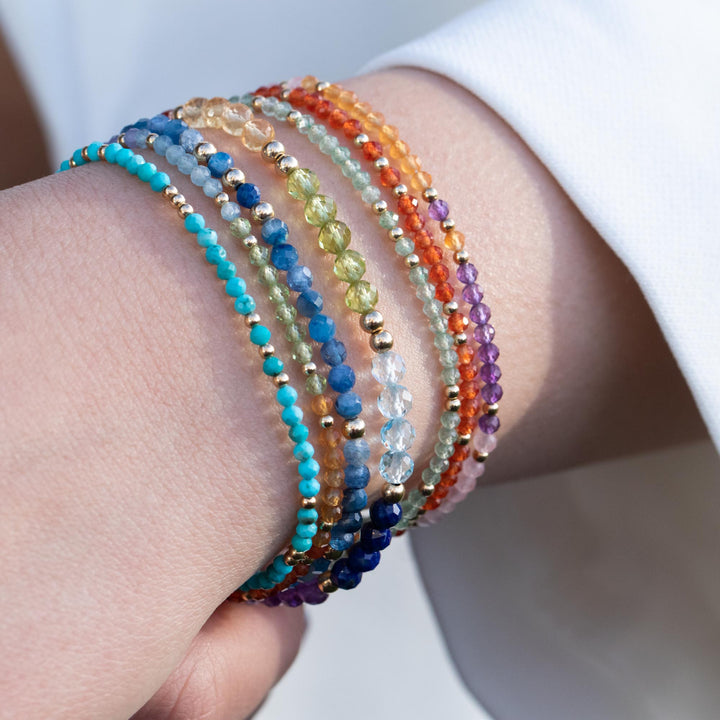 Gemstone Bracelet Stack