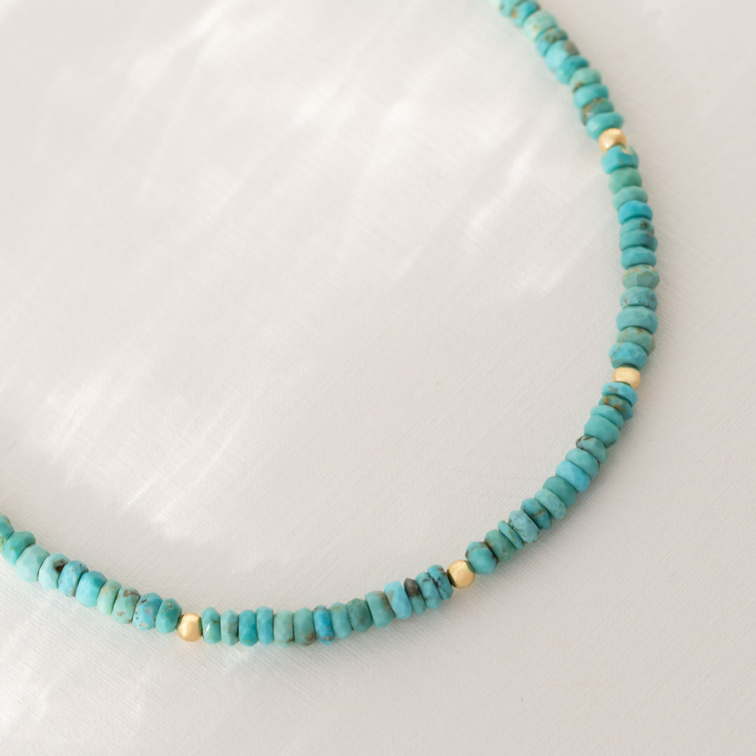 Turquoise Bead Necklace