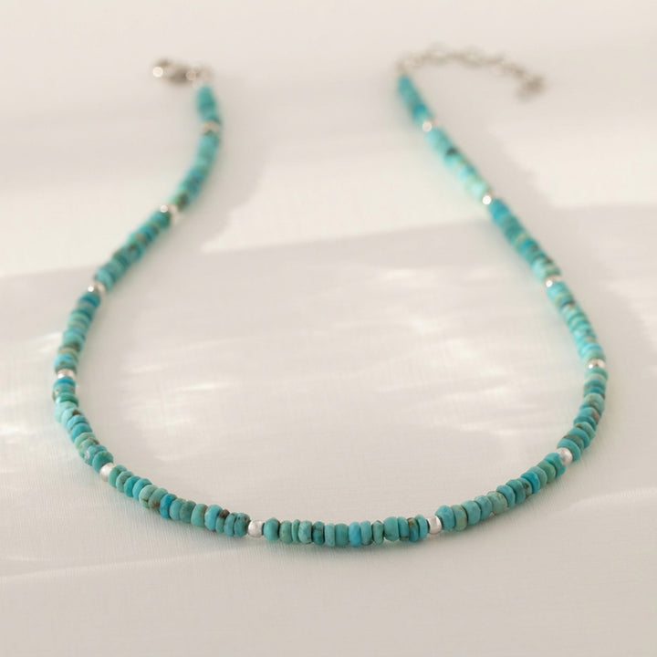 Silver and Turquoise Necklace