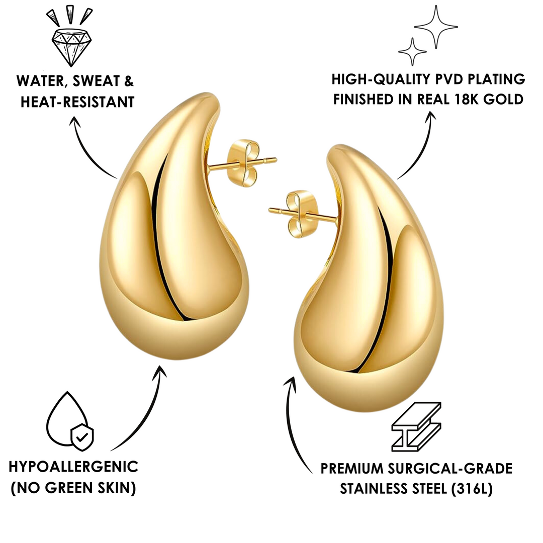 Bottega Gold Earrings