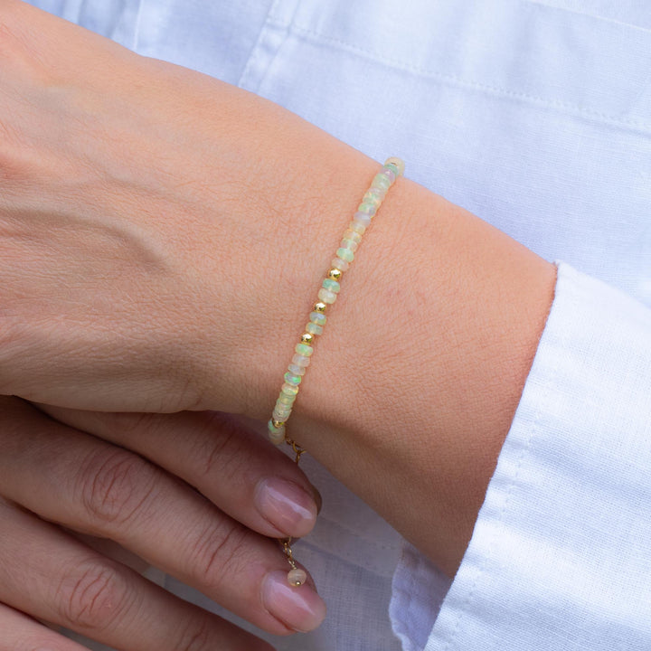 Opal Birthstone Bracelet