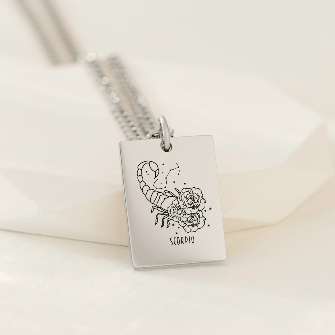 Silver Zodiac Pendant