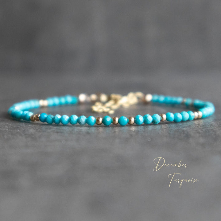 Turquoise Bead Bracelet