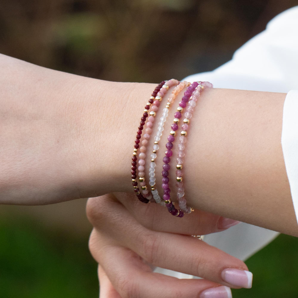 Stacking Gem Bracelets