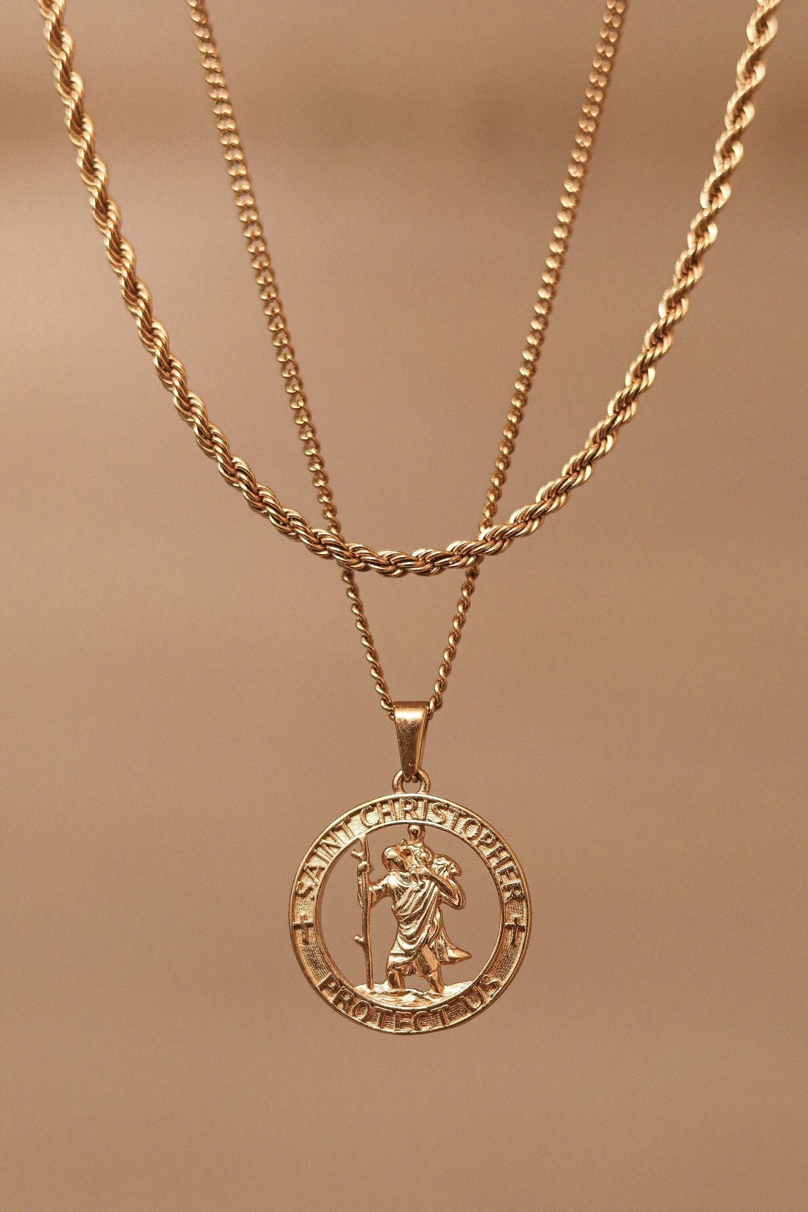 St christopher necklace australia sales