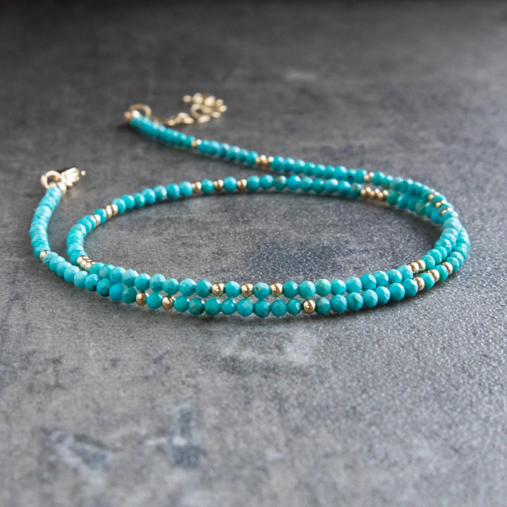 Real Turquoise bead necklace
